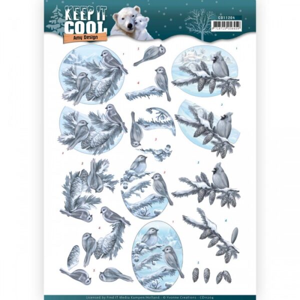 knipvel-Amy-Design-Birds - Keep it Cool-CD11204