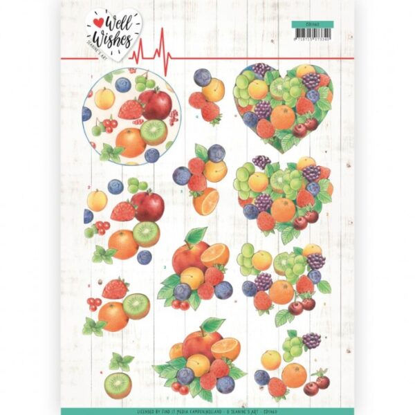 knipvel-3D-Jeanine's Art - Fruits Well Wishes - CD11460
