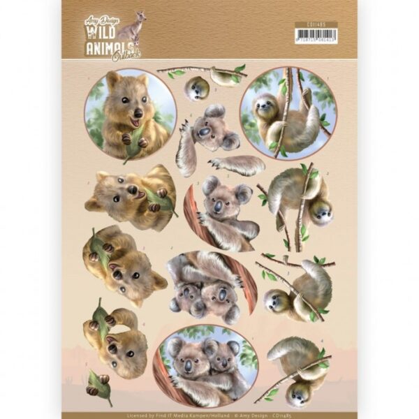 knipvel-Amy Design -Koala Wild Animals Outback- CD11485