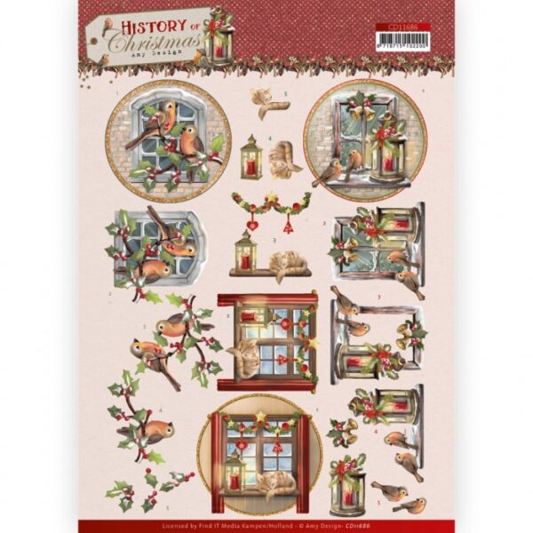 knipvel-Amy-Design- History of Christmas - Christmas Window-CD11686