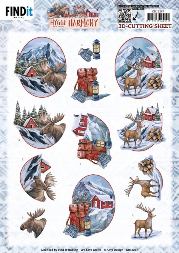 knipvel-Amy-Design -  Hygge Harmony - Moose - CD12267