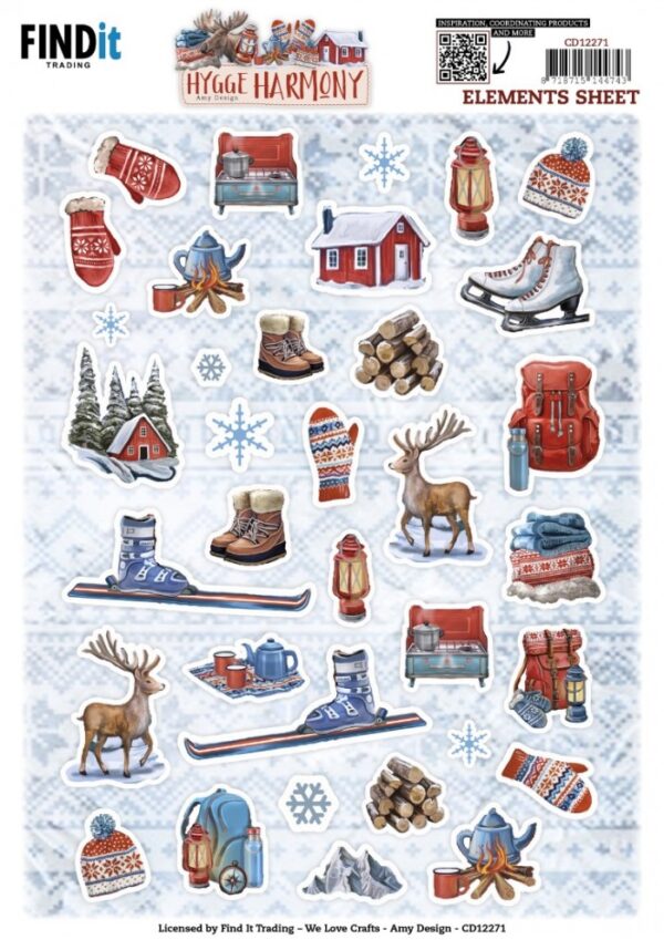 knipvel-Amy-Design -  Hygge Harmony - Small Elements - CD12271