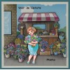 knipvel-3D-Yvonne Creations - Bubbly Girls - Sweetheart - Flowers and gifts - CD11791 - Afbeelding 2