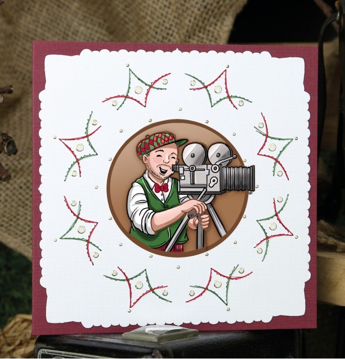 knipvel-3D-Yvonne Creations - Big Guys - Back in Time - Movie - CD11807 - Afbeelding 3