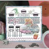 knipvel-3D-Yvonne Creations - Back to the fifties - Small Elements A - CD12049 - Afbeelding 3