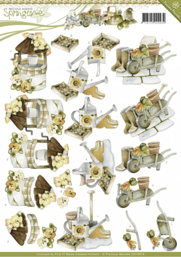 knipvel-3D- Precious Marieke - Outdoor - CD10619