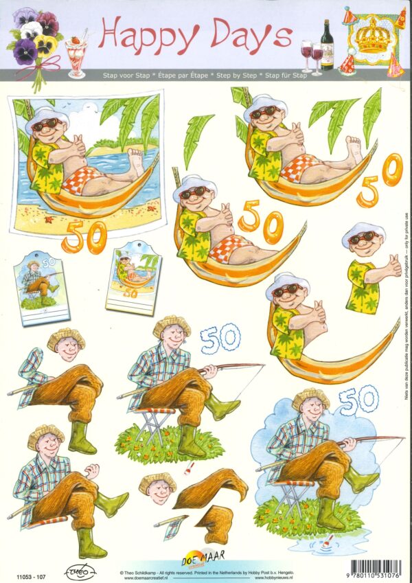 knipvel-3D- Doe Maar - 11053-107