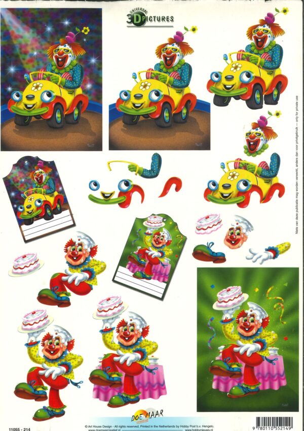 knipvel-3D- Doe Maar - 11055-214