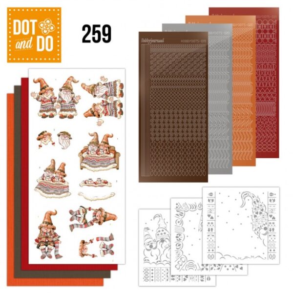 Dot and Do Nr. 259 Gnomes blanket