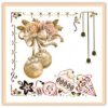 Dot and Do Nr. 270 Frosted gold christmas - Afbeelding 2