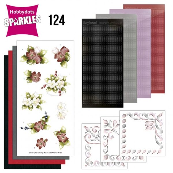 Hobbydots Sparkles Nr. 124 Charming Xmas