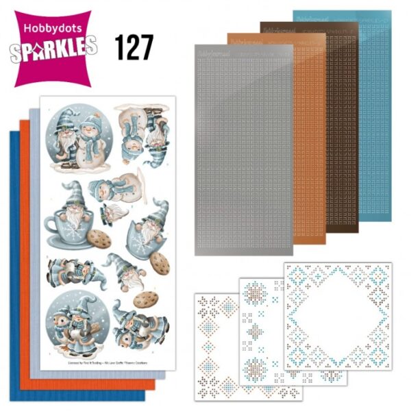Hobbydots Sparkles Nr. 127 Winter Gnomes
