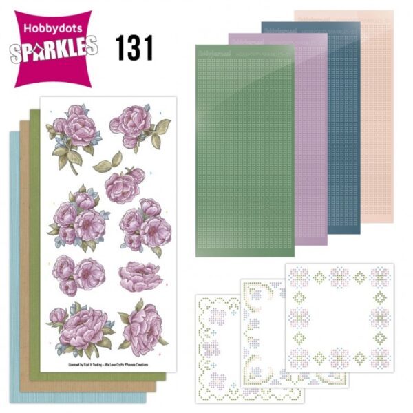 Hobbydots Sparkles Nr. 131 Pink Rose