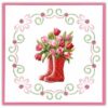 Stitch and Do Nr. 237 Red tulips - Afbeelding 4