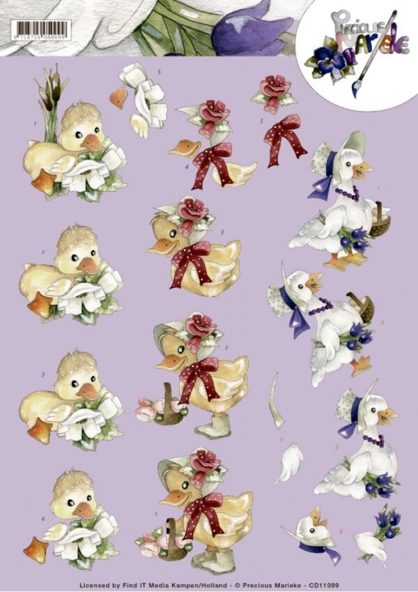 knipvel-3D- Precious Marieke - Spring - CD11099