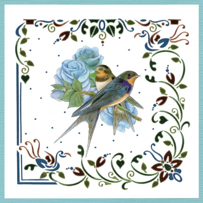 Dot and Do Nr. 245 Vintage birds - Afbeelding 2
