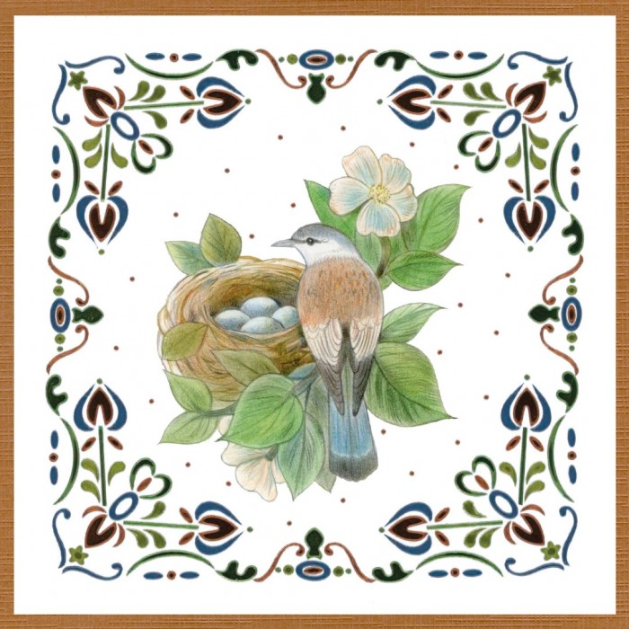 Dot and Do Nr. 245 Vintage birds - Afbeelding 4