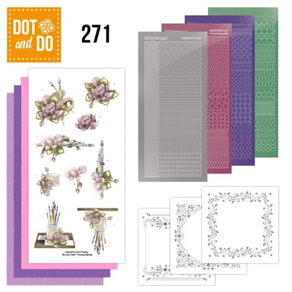 Dot and Do Nr. 271 Painted flowers