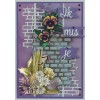 knipvel-3D- Precious Marieke -Purple Passion - Pumpkin Passion-CD11847 - Afbeelding 2