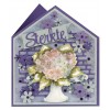 knipvel-3D- Precious Marieke -  Purple Passion - Pale Hydrangea-CD11850 - Afbeelding 2