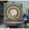 knipvel-3D- Precious Marieke - Christmas Blues - Blue Clock -CD11952 - Afbeelding 2