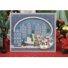 knipvel-3D-Amy Design -Snowy Christmas - Snowy Snowman-CD11962 - Afbeelding 2