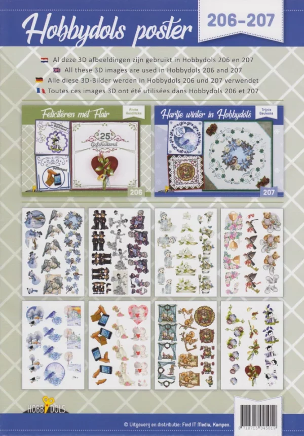 Hobbydols Poster Nr. 206-207