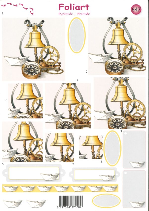 3D knipvel - Foliart - 647