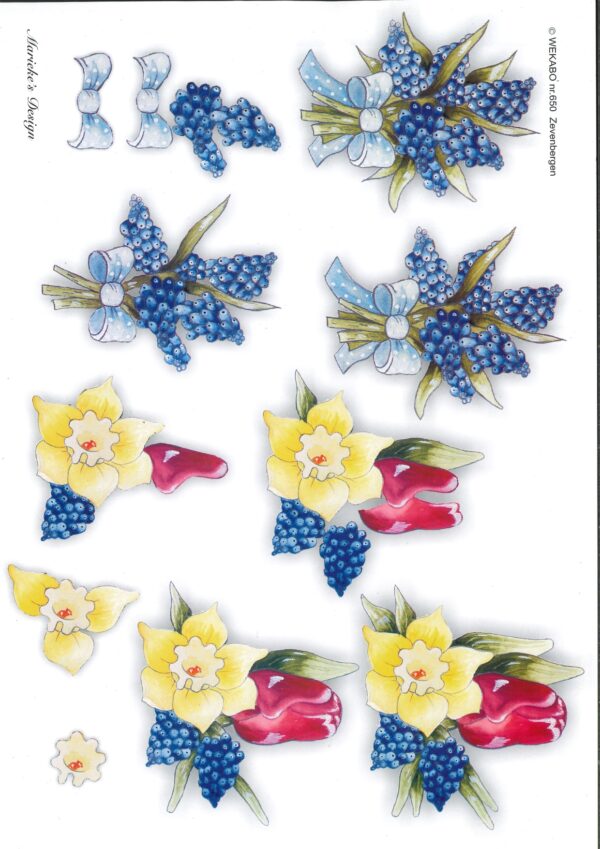 3D knipvel - Marieke´s Design - 650