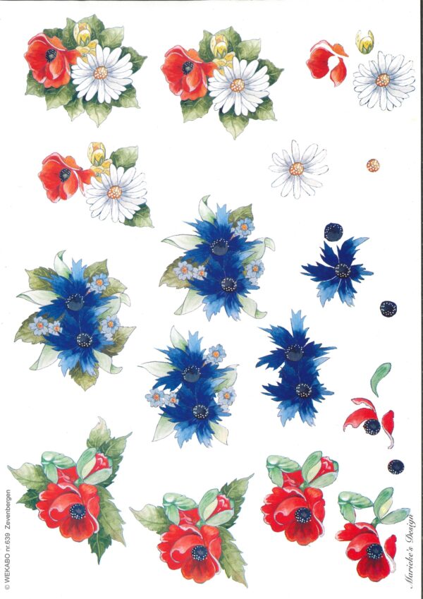 3D knipvel - Marieke´s Design - 639
