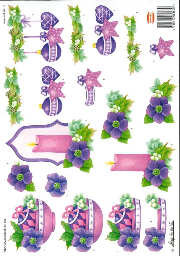 3D knipvel - Marieke´s Design -860