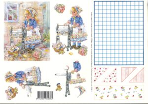 knipvel-3D- Christine Haworth- 99088/9