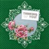 3D Velvet Cards Nr. 6 Graceful Flowers - Afbeelding 2