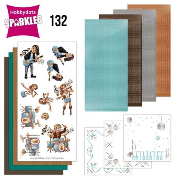 Hobbydots Sparkles Nr. 132 Rock Music