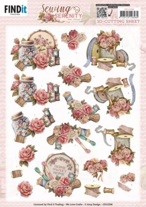 knipvel-3D-Amy Design - Sewing Serenity - Stitching - CD12308