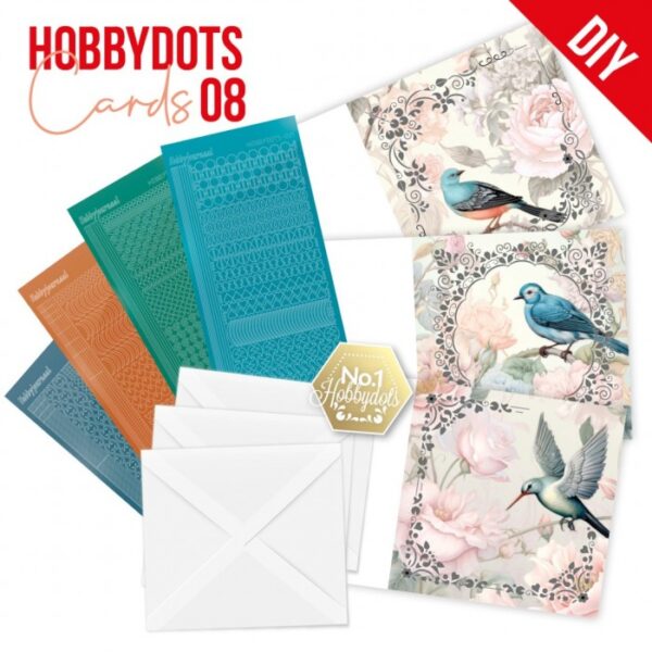 Hobbydots Cards Nr. 08 Birds