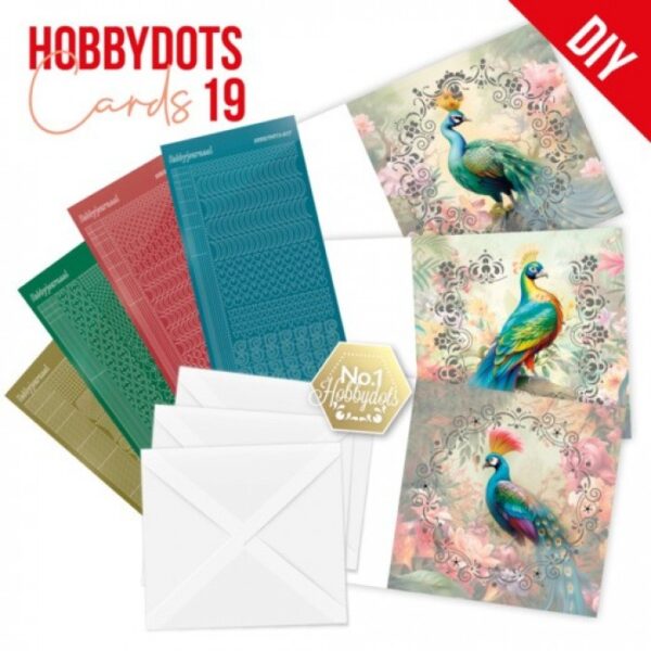 Hobbydots Cards Nr. 19 Peacock