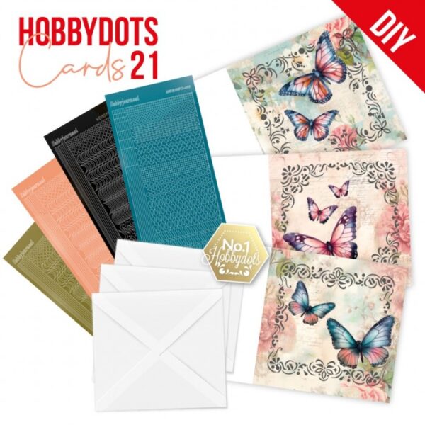 Hobbydots Cards Nr. 21 Flutter Flair