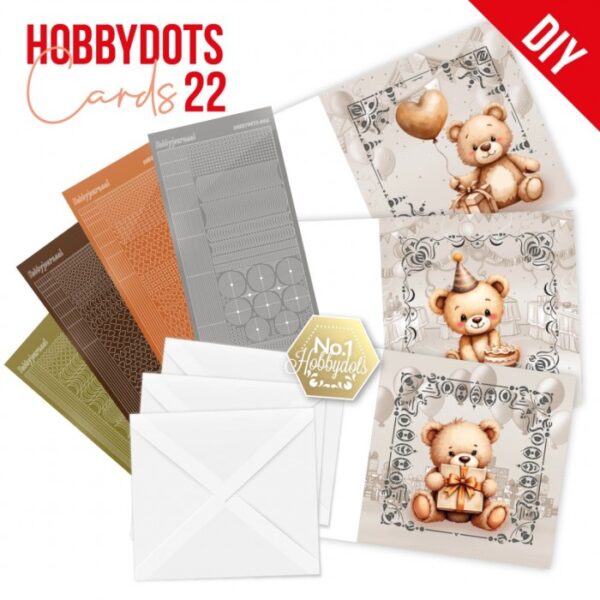 Hobbydots Cards Nr. 22 Teddy