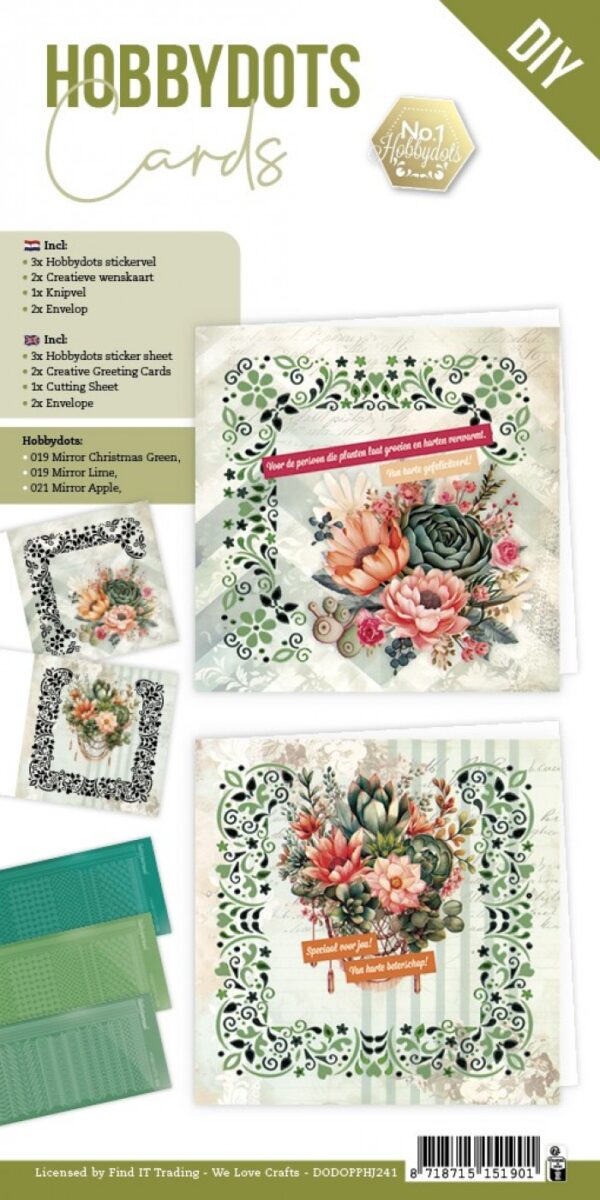 Hobbydots Cards HJ 241 Set