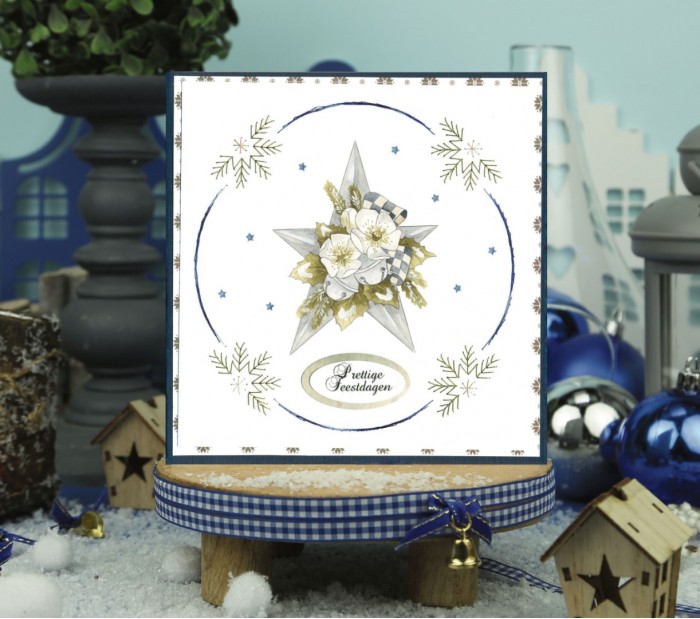 Push-out sheet-3D - Precious Marieke - Christmas Blues - SB10763 - Afbeelding 2