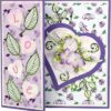 Push-out sheet-3D - Precious Marieke - Purple Blossom - SB10987 - Afbeelding 2