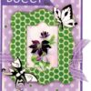 Push-out sheet-3D - Precious Marieke - Purple Blossom - SB10988 - Afbeelding 2