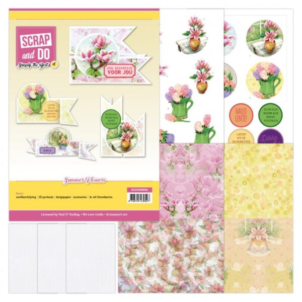 Scrap and Do Simply The Best Nr. 4 Summer Flowers