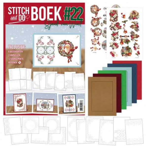 Stitch and Do Boek Nr. 22 Christmas Vibes