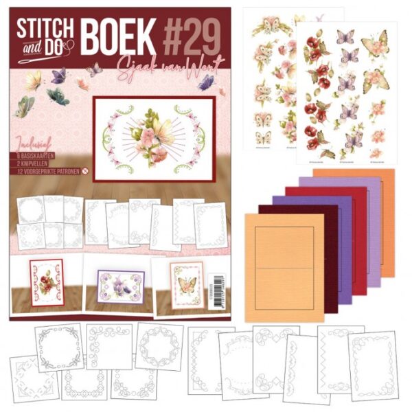 Stitch and Do Boek Nr. 29 Butterflies