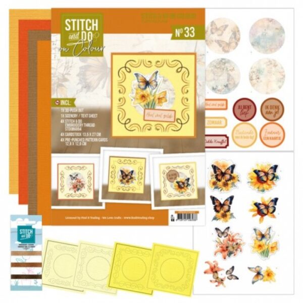 Stitch and Do on colour Nr. 33 Flutter Flair