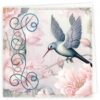 Embroidery Cards Nr. 01 Blue Birds - Afbeelding 4