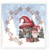 Embroidery Cards Nr. 04 Gnomes for Christmas - Afbeelding 2