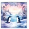 Embroidery Cards Nr. 07 Penguins - Afbeelding 3